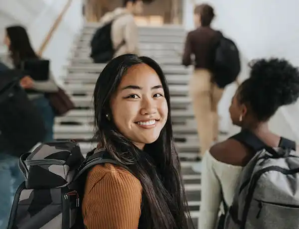 young female student