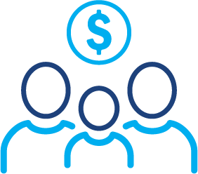 FamilyFinancialEducation_ICON_040824 Family with a Dollar sign above them